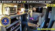 I bought an old FBI Surveillance Van! 2020 Searching Again!