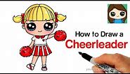 How to Draw a Cute Cheerleader Easy | LOL Surprise Doll
