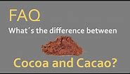 Cocoa vs Cacao