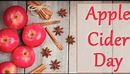 Happy National Apple Cider Day! 🍎 💗 🍎 #nationalday #appleciderday