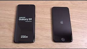 Samsung Galaxy S9 vs iPhone 7 - Which is Fastest?