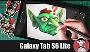 Affordable iPad alternative for drawing beginners - Galaxy Tab S6 Lite