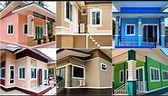 100 House Painting Colours Outside 2022 | Exterior Wall Paint Color Combinations Ideas | Wall Colour