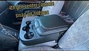 How to install 4th gen center console on 2nd gen dodge explained