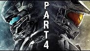 Halo 5 Guardians Walkthrough Gameplay Part 4 - Glassed - Campaign Mission 3 (Xbox One)