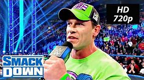 John Cena returns WWE SmackDown Feb. 28, 2020 HD