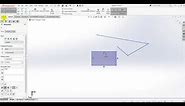 How to solve smart dimension problem in SOLIDWORKS