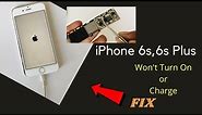 How To Fix iPhone 6s Won't Turn On Or Charge