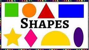 Shapes for kids | Basic shapes | 2D Shapes | Different shapes | Shapes | Home based school | #shapes