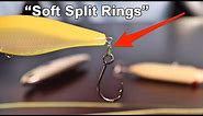 How To Tie Hooks To Lures With Braided Line ("Soft Split Rings")