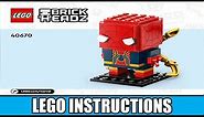 LEGO Instructions - BrickHeadz - 40670 - Iron Spider-Man – Marvel Super Heroes