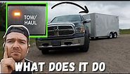 RAM 1500 TOW/HAUL Button Function | What Does It ACTUALLY Do In Tow/Haul Mode?