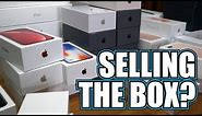 Make Money Selling Product Boxes? Why Do People Buy Empty Boxes?