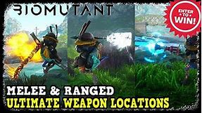Biomutant All Ultimate Weapon Locations (Biomutant Ultimate Melee & Ultimate Ranged)