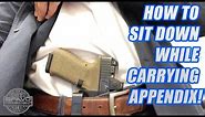How To Sit Down While Carrying Appendix
