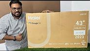 Haier Google tv 43 Inch Review | Haier Google Android tv | Haier Google tv | 43P7GT Haier tv
