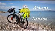 Athens to London by bicycle. A 4300km cycling journey across Europe