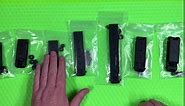 HolsterSmith Molle Compatible Locking Belt Clips w/Mounting Hardware – (1.50, 2.0, 3.0, & 5.0 Inch) – Molle Attachments for Knife Sheath, Gun Holster, Mag Pouch, Molle Vest & Gear