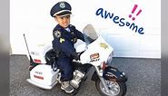 Kids Police Motorcycle Bike 12V - Unboxing and Review