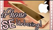 iPhone SE Unboxing !!! | Rose Gold 64GB !!! + Comparison