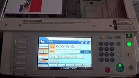 How to Scan using RICOH Copier