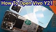 How To Open Vivo y21 || How To Open Back Cover Vivo Y21 || Vivo Y21 Open || Vivo Y21 Disassembly