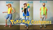 How To Make Ash, Misty, And Brock Pokemon Costumes!