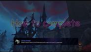 Unholy Undead achievement with easy to obtain pets - World of Warcraft pet battle guide.