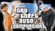 GRU THEFT AUTO GAMEPLAY COMPILATION!!!! (Including VECTOR THEFT AUTO and ANTI PIRACY SCREENS!!!)