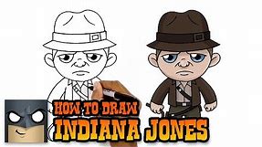 How to Draw Indiana Jones (Art Tutorial)