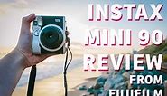 Impressive Instant Film Camera: Review of Instax Mini 90 from Fujifilm