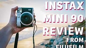 Impressive Instant Film Camera: Review of Instax Mini 90 from Fujifilm