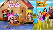 Barbie LOL Family Camp Adventures with Baby Goldie & Punk Boy - Full Movie
