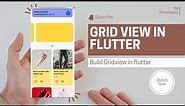 How to create GridView in flutter with any no of column. || Build Gridview in flutter with example.