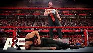 The INTENSE Birth of Brock Lesnar & Roman Reigns' Rivalry | WWE Rivals | A&E