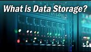 What is Data Storage? | @SolutionsReview Explores