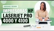 Impresora HP LaserJet Pro 4000 Series ✌️ Review y Unboxing