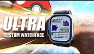 Apple Watch ULTRA Pokemon battle watch face! (How To Install.)