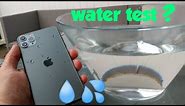 iPhone 11 Pro max water test ? Water resistant?