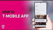 T-Mobile App: Easily Manage Your Account | T-Mobile