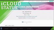 How to Check iCloud Status - Free Checker of iCloud Protection / Find My iPhone Info