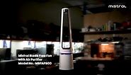Mistral Blade Free Fan with Air Purifier MBFAP500