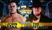 WWE 2K18 - John Cena vs The Undertaker Match!