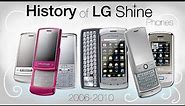 History of LG Shine Phones