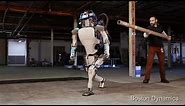 Atlas the Humanoid Robot in Action