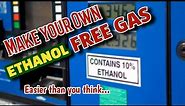 Making your own ETHANOL FREE Gasoline!!! it's easier than you think!!