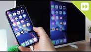 iPhone XR How to Connect to HDTV in Under a Minute! (Screen Mirroring Guide)