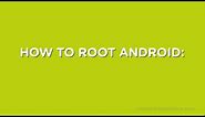 How To Root Samsung Galaxy S5 sm g900a