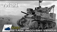 WW2 M31 Recovery Vehicle footage