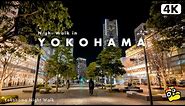 Yokohama Night walk [4K]
